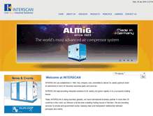 Tablet Screenshot of interscan.org